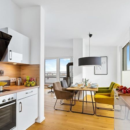 אולפניץ Penthouse Hygge Meerblick Am Strand מראה חיצוני תמונה