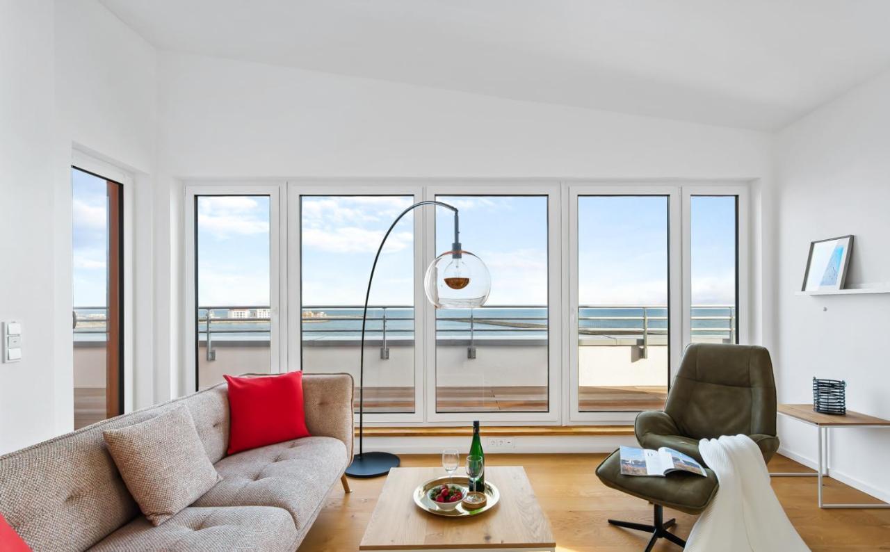 אולפניץ Penthouse Hygge Meerblick Am Strand מראה חיצוני תמונה