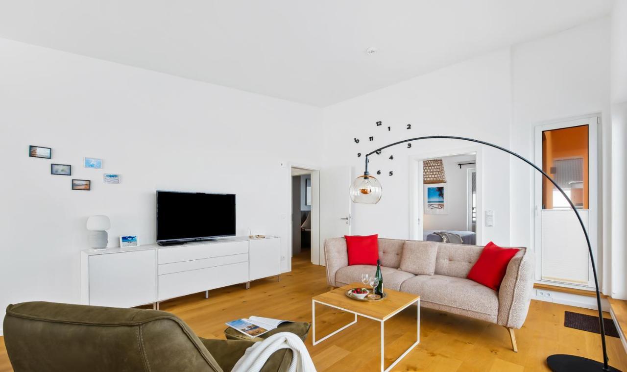 אולפניץ Penthouse Hygge Meerblick Am Strand מראה חיצוני תמונה