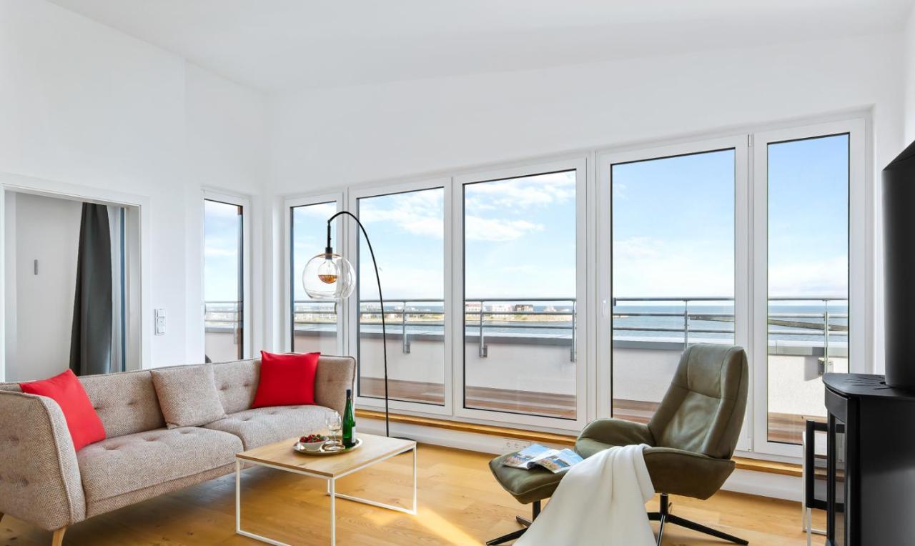 אולפניץ Penthouse Hygge Meerblick Am Strand מראה חיצוני תמונה